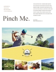 Golf Resort Flyer