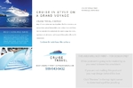Cruise Travel Jumbo Postcard