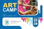Kids Art Camp Jumbo Postcard