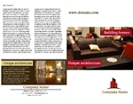 Unique Architecture Half Fold Brochure