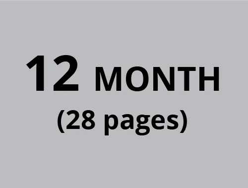 12 Month Calendar